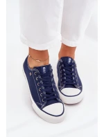 Dámské nízké tenisky Big Star – tmavě modré Dámské nízké tenisky Big Star – tmavě modré