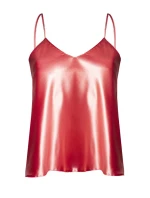 Dámský saténový top Karen Lososová - DKaren Dámský saténový top Karen Lososová - DKaren