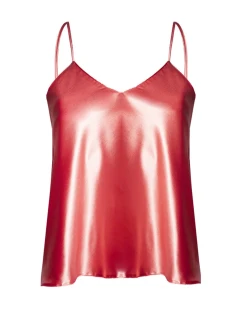 Dámský saténový top Karen Lososová - DKaren