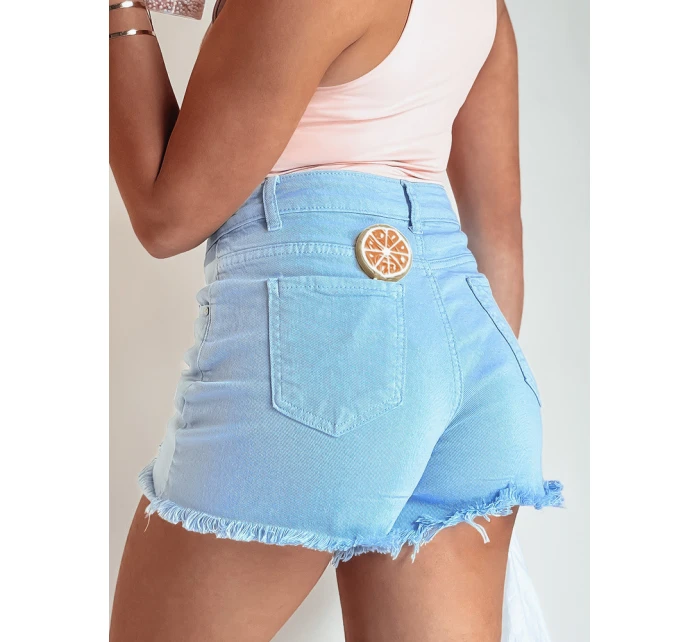 Dámské šortky SUNYLOOK light blue FashionStreet SY0357 Dámské šortky SUNYLOOK light blue FashionStreet SY0357