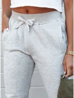 Dámské tepláky FITS světle šedé UY2186 Dámské tepláky FITS světle šedé UY2186