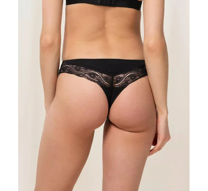 Tanga Lovely Micro Brazilian String černá - TRIUMPH