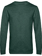 B&C #Set In Pánská mikina 01.U01W heather dark green
