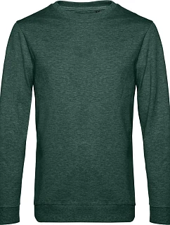 B&C #Set In Pánská mikina 01.U01W heather dark green