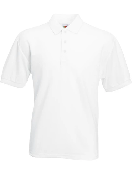 Fruit of the Loom 65/35 Pique Polo Piqué polo 16.3402 white