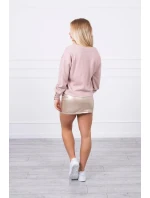 Sukně s ozdobnými model 21752974 béžová - K-Fashion