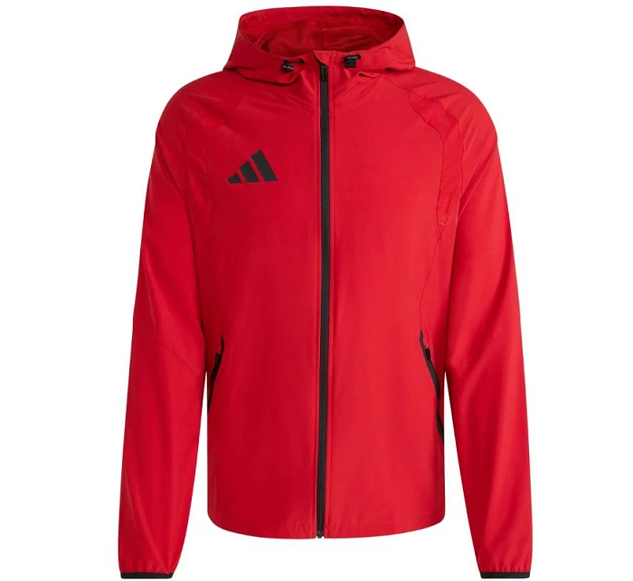 Pánská větrovka Tiro 26 Travel Jacket Červená model 22060774 pánské - ADIDAS Pánská větrovka Tiro 26 Travel Jacket Červená model 22060774 pánské - ADIDAS