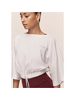 Dámské tričko CASALL Heavy Cotton Crop Tee, bílá barva Dámské tričko CASALL Heavy Cotton Crop Tee, bílá barva