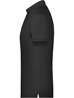 Pánské piqué polo z bio bavlny 02. black model 22437772 - Daiber Pánské piqué polo z bio bavlny 02. black model 22437772 - Daiber