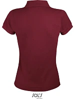 SOL'S Prime Women Dámské piqué polo z těžké bavlny 25.0573 burgundy SOL'S Prime Women Dámské piqué polo z těžké bavlny 25.0573 burgundy