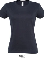 SOL'S Imperial Women Dámské tričko z těžké bavlny 25.1502 navy
