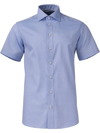 J.Harvest & Frost YB 50 S/S Slim Men Keprová košile s krátkým rukávem 63.5022 sky blue J.Harvest & Frost YB 50 S/S Slim Men Keprová košile s krátkým rukávem 63.5022 sky blue