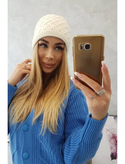 Fleecová čepice K204 ecru Fleecová čepice K204 ecru