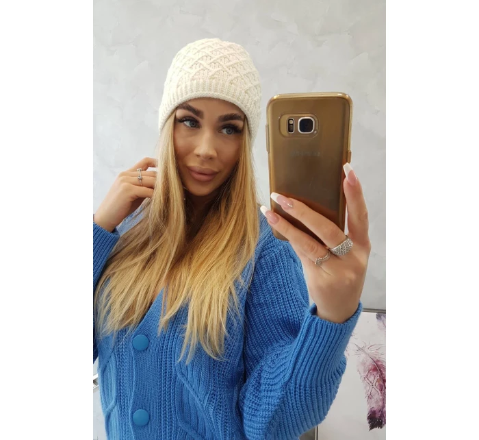 Fleecová čepice K204 ecru Fleecová čepice K204 ecru