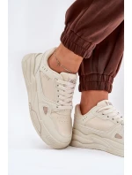 Dámské sneakersy Big Star NN274668 Béžové Dámské sneakersy Big Star NN274668 Béžové