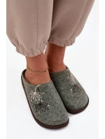 Dámská domácí obuv pantofle model 21714615 zelené - Inblu