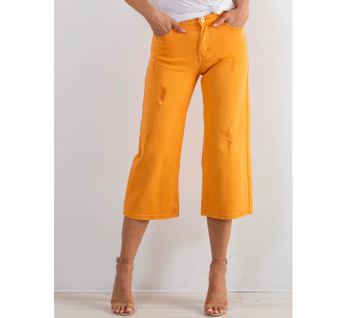 Džínový kalhoty JMP SP B102.32P jasně oranžová