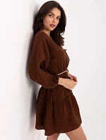 Šaty MI SK A5079.27 tmavě hnědé