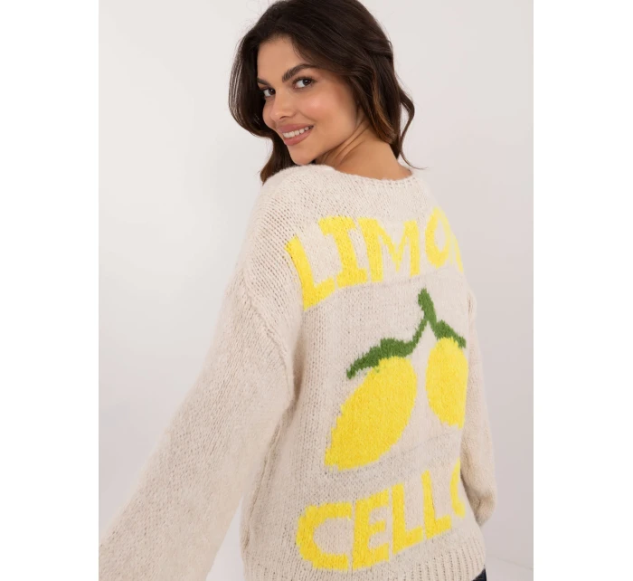 Jumper MI SW model 20509607 světle béžový - FPrice Jumper MI SW model 20509607 světle béžový - FPrice