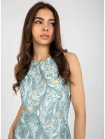 Šaty NU SK světle modrá model 21049382 - FPrice Šaty NU SK světle modrá model 21049382 - FPrice