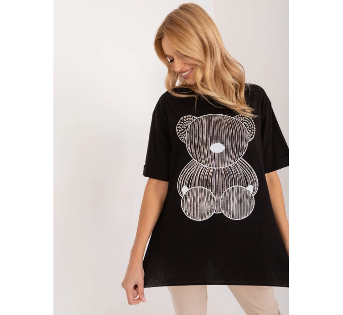 T shirt PM TS model 19688782 czarny - FPrice