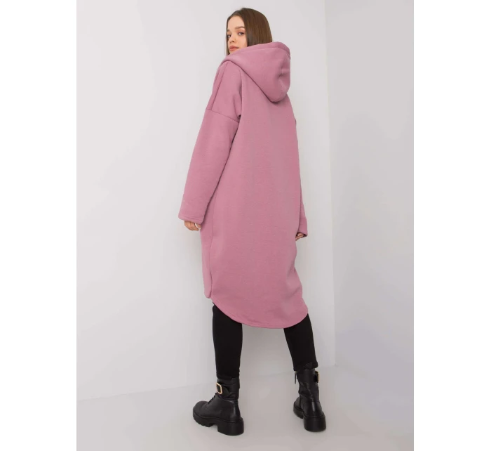 Mikina RV BL 4742.20P tmavě růžová