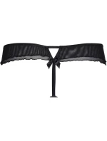 Tanga Plus Size V-8708 černá - Axami