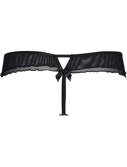 Tanga Plus Size model 17682275 černá - Axami Tanga Plus Size model 17682275 černá - Axami