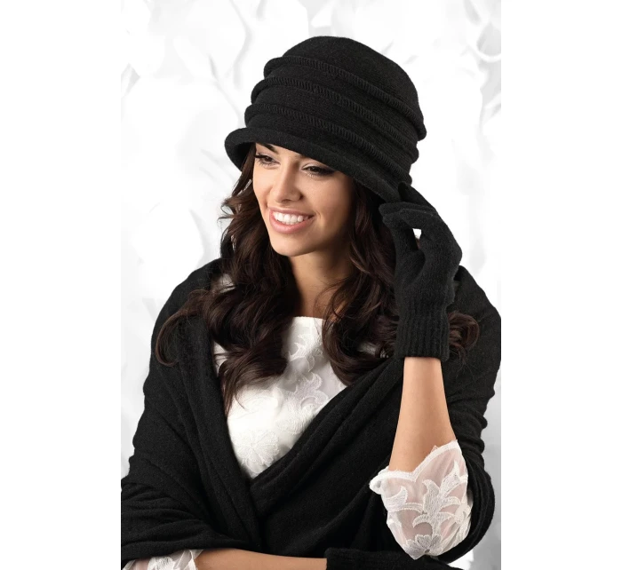 Dámská šála 01 černá - Kamea