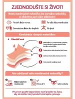 Dámské kalhotky MENSTRUAL midislip Černá - BELLINDA DIM