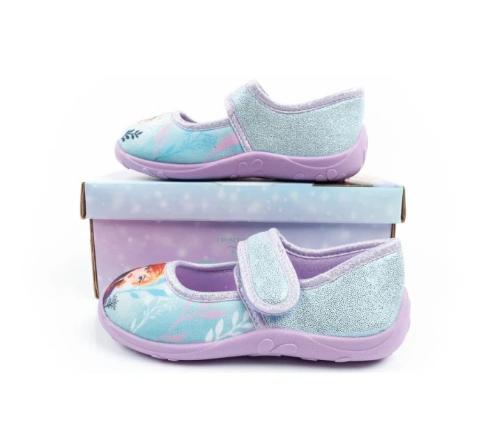 Dívčí dětská obuv baleríny FZ003043 Mix barev s potiskem - Leomil FROZEN