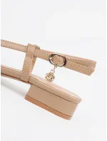 Originální  lodičky dámské Taupe bez podpatku