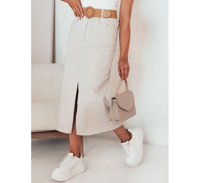 ELLENA béžová sukně FashionStreet CY0449