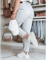 Dámské pytlovité kalhoty GOTRENDI světle šedé FashionStreet UY2529