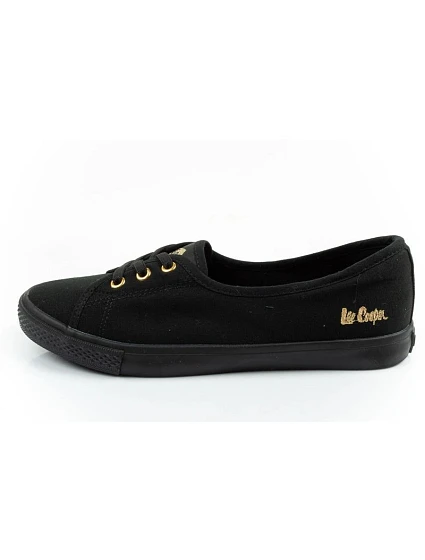 boty dámské tenisky sportovní černé slipon model 22171182 dámské - Lee Cooper boty dámské tenisky sportovní černé slipon model 22171182 dámské - Lee Cooper