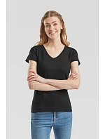 Fruit of the Loom Lady-Fit Valueweight V-Neck T Dámské tričko s výstřihem do V 16.1398 white Fruit of the Loom Lady-Fit Valueweight V-Neck T Dámské tričko s výstřihem do V 16.1398 white
