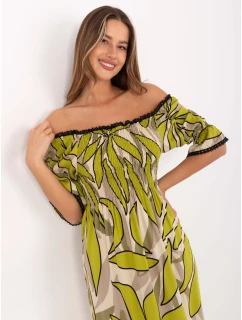 Sukienka LK SK model 21234046 khaki - FPrice