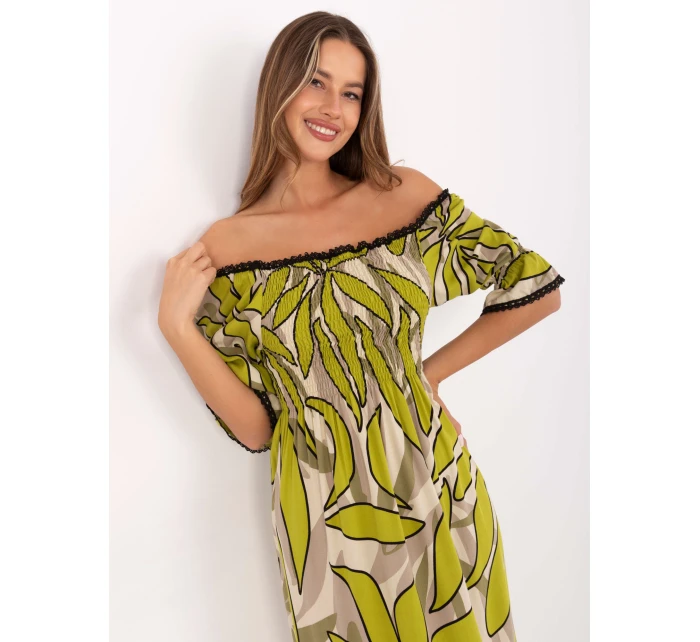 Sukienka LK SK model 21234046 khaki - FPrice