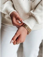 Dámská oversize mikina se srdíčky PINKNOTE šedá FashionStreet BY1501