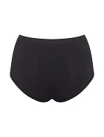 Dámské kalhotky GO Sense Highwaist 2P - BLACK - černé 0004 - SLOGGI Dámské kalhotky GO Sense Highwaist 2P - BLACK - černé 0004 - SLOGGI