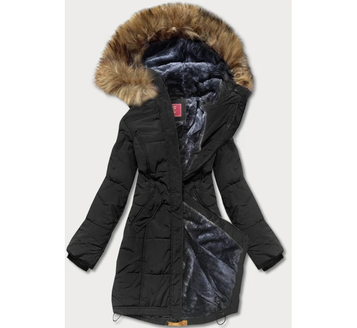 KURTKA ZIMOWA DAMSKA CZARNA model 21244696 - LHD
