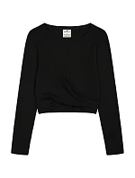 Champion Croptop W 117435 KK001 tričko s kulatým výstřihem