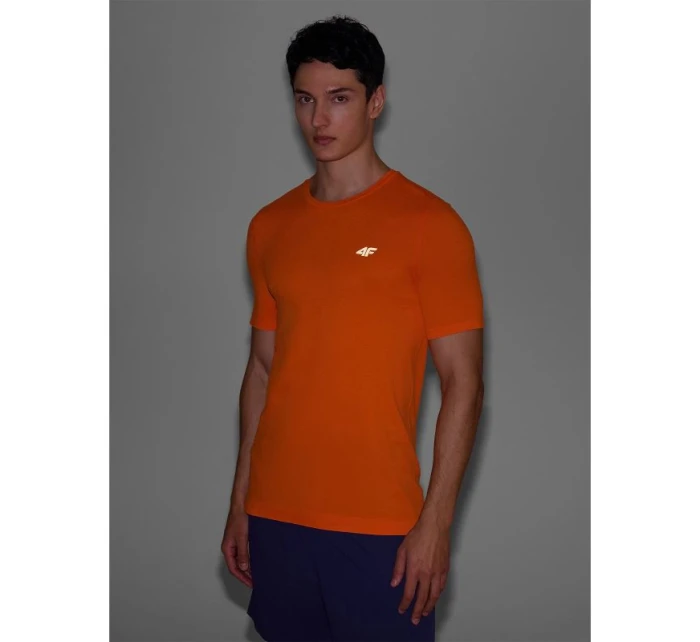 Pánské rychleschnoucí běžecké tričko model 21434505 pánské - 4F Pánské rychleschnoucí běžecké tričko model 21434505 pánské - 4F