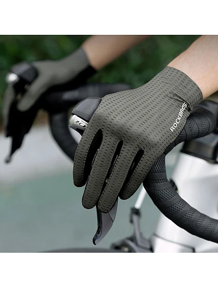 cyklistické rukavice  velikost: XL zelené model 22083517 - Rockbros