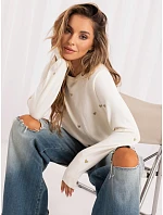 Sweter IR SW model 22360340 jasny beżowy - FPrice Sweter IR SW model 22360340 jasny beżowy - FPrice