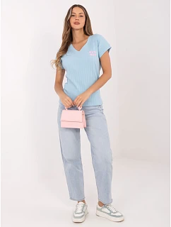 Bluzka RV BZ model 22072968 jasny niebieski - FPrice