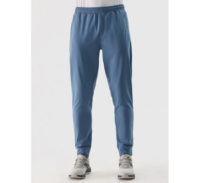 Pánské sportovní rychleschnoucí kalhoty 4F - denim Pánské sportovní rychleschnoucí kalhoty 4F - denim