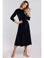 Dámské šaty M557 Tmavě modrá - MOE