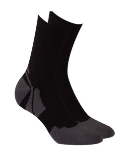 Krátké pánské/chlapecké vzorované froté ponožky SPORTIVE - AG+
