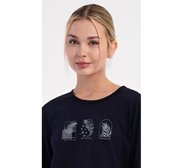 Dámské pyžamo dlouhé model 21745712 - Vienetta Dámské pyžamo dlouhé model 21745712 - Vienetta